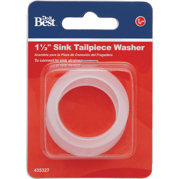 Do it Best 1-1/2 In. Polypropylene Tailpiece Sink Strainer Washer Do it Best 1-1/2 In. Polypropylene Tailpiece Sink Strainer Washer