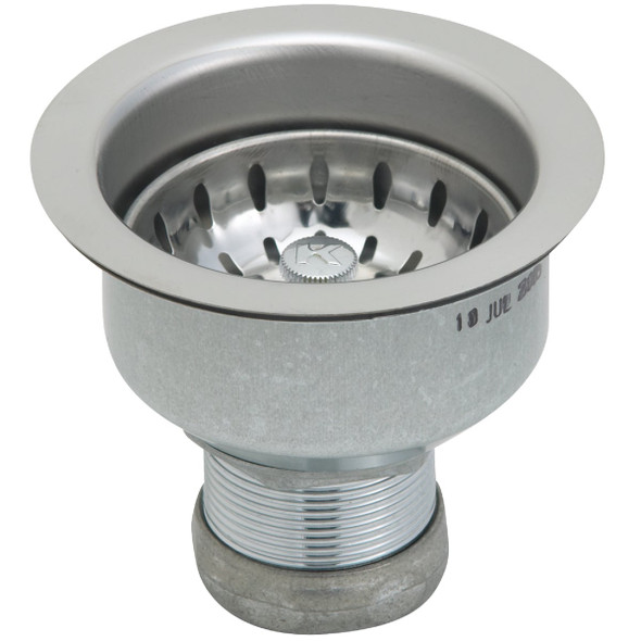 Do it Best 3-1/2 In. Stainless Steel Long Shank Basket Strainer Assembly DIB5412
