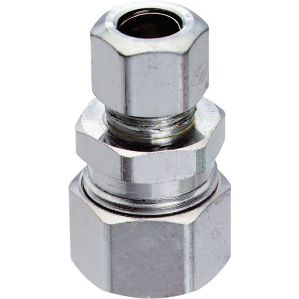 Do it Best 3/8" OD x 3/8" or 1/2" Tubes Single Lever Faucet Adapter (2-Pack)