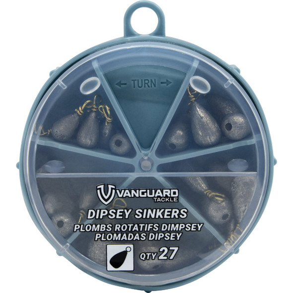Vanguard 27-Piece Bass Casting Sinker Kit Assortment VDIPSS-27