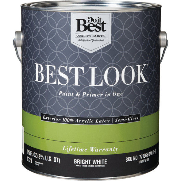 Best Look Ext S/G Bright Wht Paint HW40W0950-16