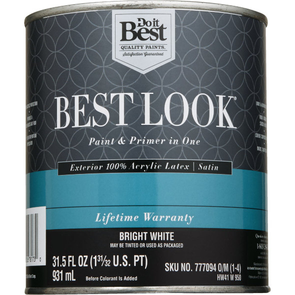 Best Look Ext Sat Bright Wht Paint HW41W0950-14 777094