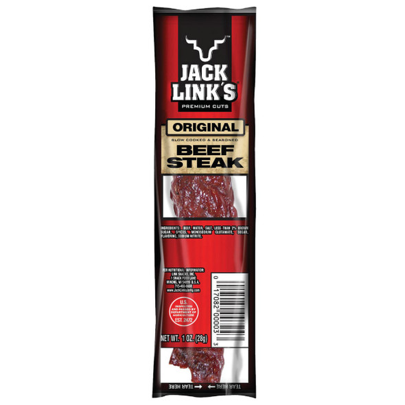 Jack Link's 1 Oz. Original Beef Steak Jerky 00402 Pack of 12