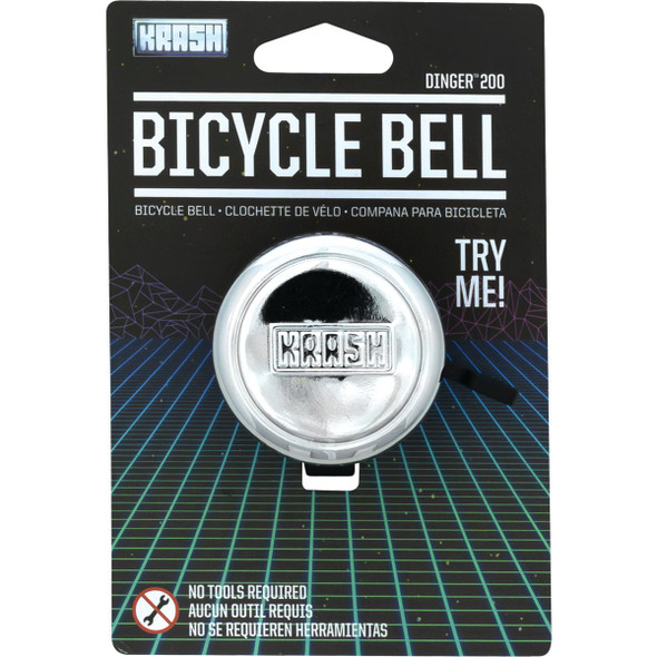 Bell Sports Chrome-Plated Bicycle Bell 7122020