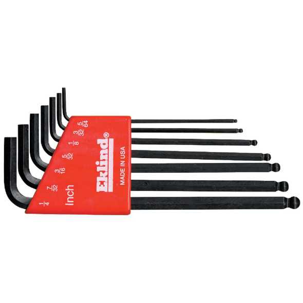 Eklind Standard Ball-End Hex Key Set, 7-Piece 13207