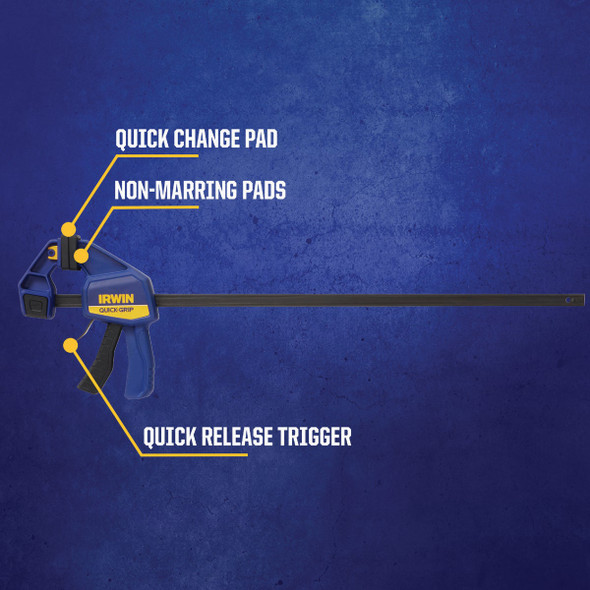 Irwin Quick-Grip 24 In. Medium-Duty One-Hand Bar Clamp