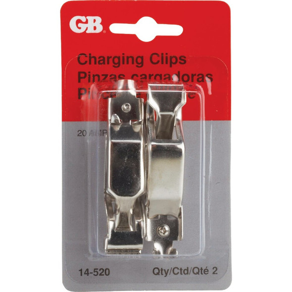 Gardner Bender 20A Steel Battery Charging Clip, (2-Count) 14-520 510860