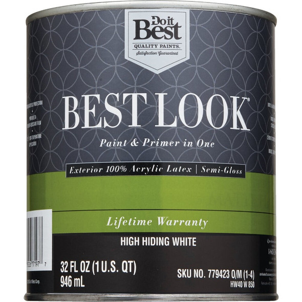 Best Look Ext S-G H Hide Wht Paint HW40W0850-14 779423