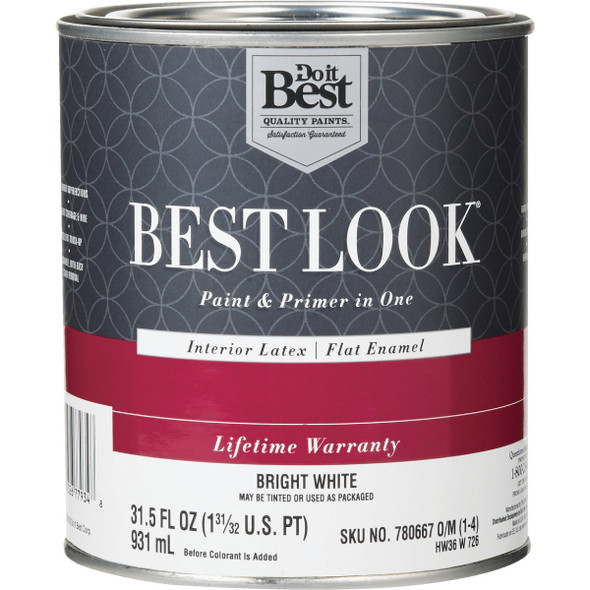 Best Look Int Flt Bright Wht Paint HW36W0726-14