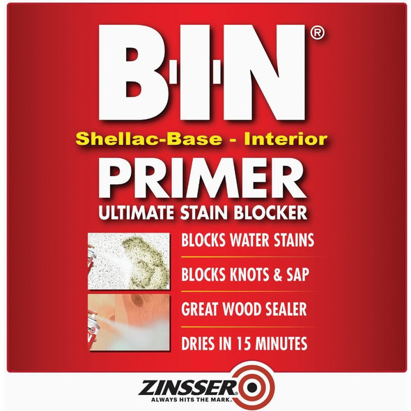 Zinsser B-I-N 13 Oz. Shellac-Base Primer Spray, White 1008 770221