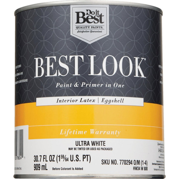 Best Look Int Egg Ultra Wht Paint HW34W0800-14 770294