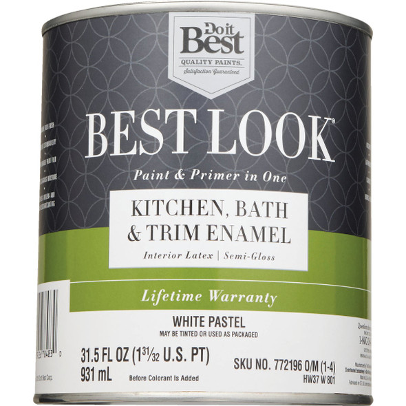 Best Look S-G Wht-Pastl Bath Paint HW37W0801-14 772196