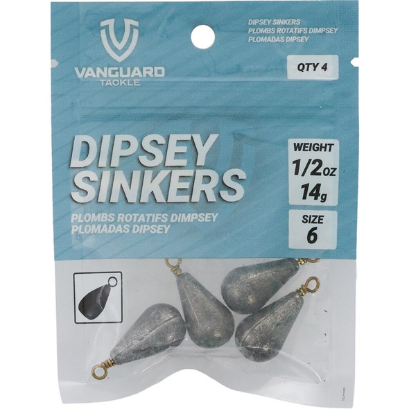 Vanguard 1-2 Oz. Bass Casting Sinker (3-Pack) VDIPS12 834017