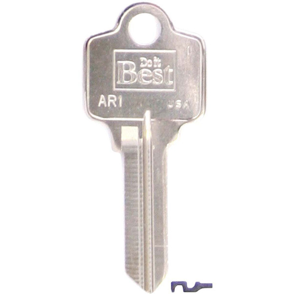 Do it Best ARROW Nickel Plated House Key, AR1- / 1179 DIB (10-Pack) IAP99990931