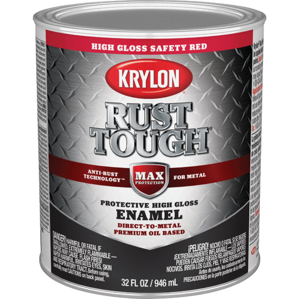 Rust Tough Safety Red Rust Enamel K09712008 Pack of 2 Rust Tough Safety Red Rust Enamel K09712008 Pack of 2