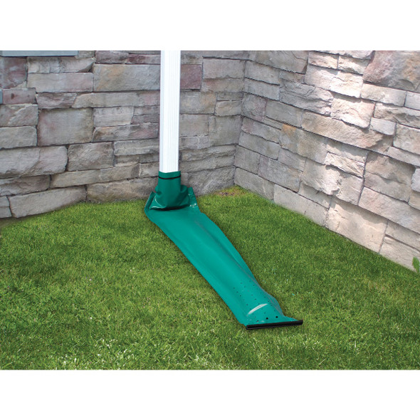 Frost King Automatic 46 In. Green Downspout Extender