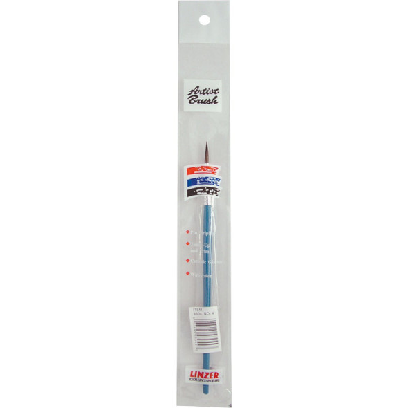 Linzer #4 Camel Hair Round Water Color Artist Brush 9304 0004