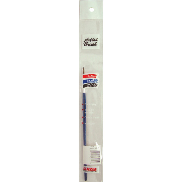 Linzer #2 Camel Hair Round Water Color Artist Brush 9304 0002