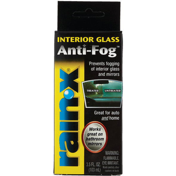 Rain-X 3.5 Oz. Liquid Interior Glass Anti-Fog Cleaner AF21106D