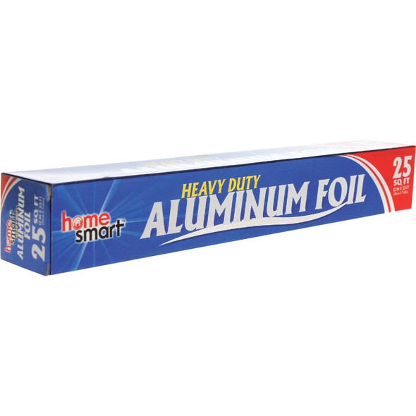 Home Smart 25 Sq. Ft. Heavy-Duty 12 In. Aluminum Foil 88740 Pack of 24 634093