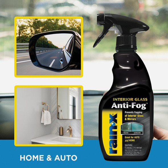 Rain-X 12 Oz. Trigger Spray Interior Glass Anti-Fog Cleaner 630046 587745