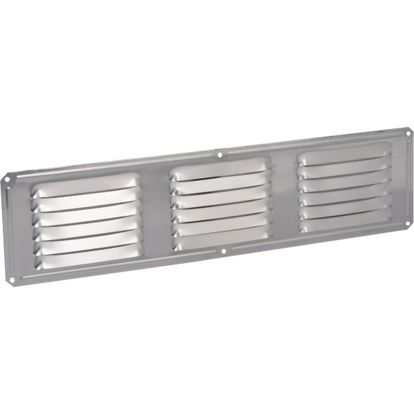 AirVent 16 In. x 4 In. Mill Aluminum Under Eave Vent 84126 Pack of 24