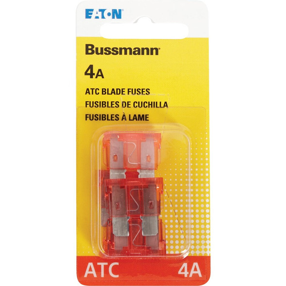 Bussmann 4A 32V ATC Blade Automotive Fuse (5-Pack) BP-ATC-4-RP 573418