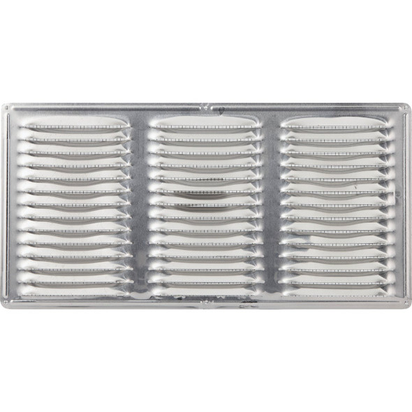 AirVent 16 In. x 8 In. Mill Aluminum Under Eave Vent