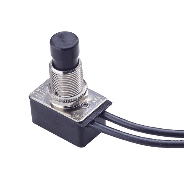 Gardner Bender Black Applicance Push-Button Switch GSW-21