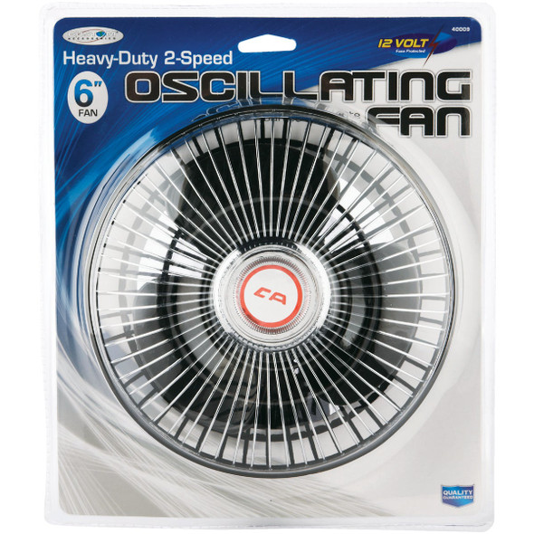 Custom Accessories Oscillating Auto/Car Fan Custom Accessories Oscillating Auto/Car Fan
