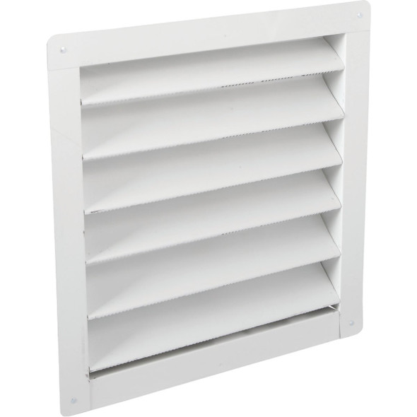 AirVent 12" x 12" Square White Gable Attic Vent 81202 Pack of 6