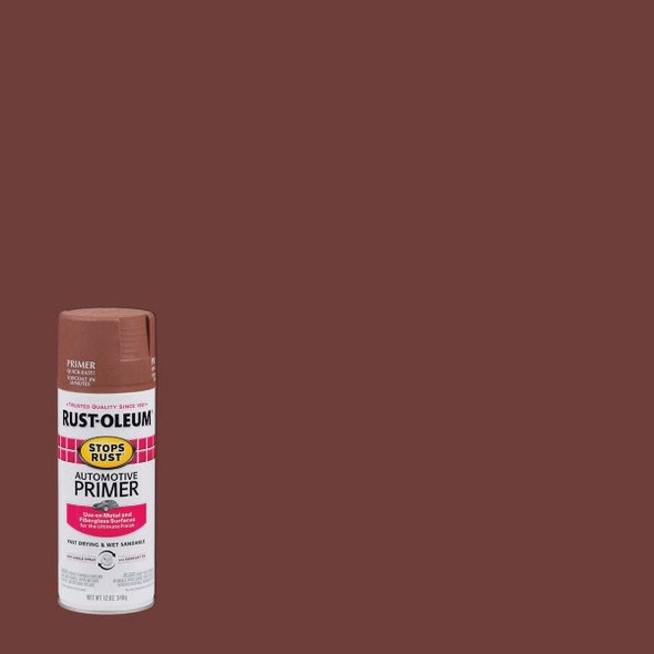 Rust-Oleum Stops Rust Red 12 Oz. Spray Automotive Paint Primer 2067830