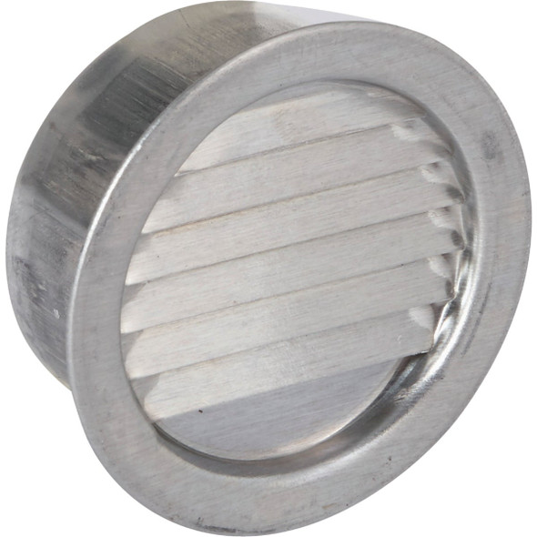 AirVent 2 In. Aluminum Mini Louver Soffit Vent (6 Count) 50001