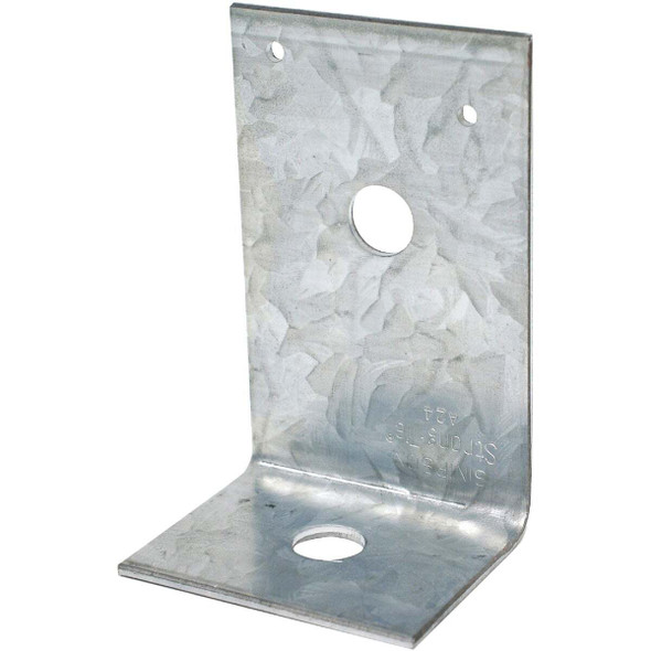2 in. x 3-7/8 in. x 2-1/2 in. Galvanized Angle A24