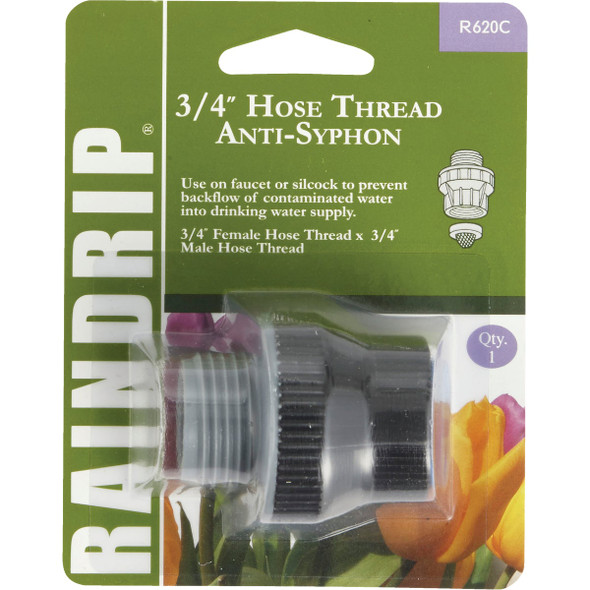 Raindrip 3/4 In. Hose/Hose Anti-Siphon R620CT