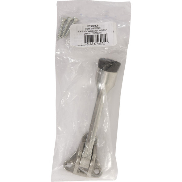 Tell 4-1-8 In. Aluminum Kickdown Door Holder DT100008 205325