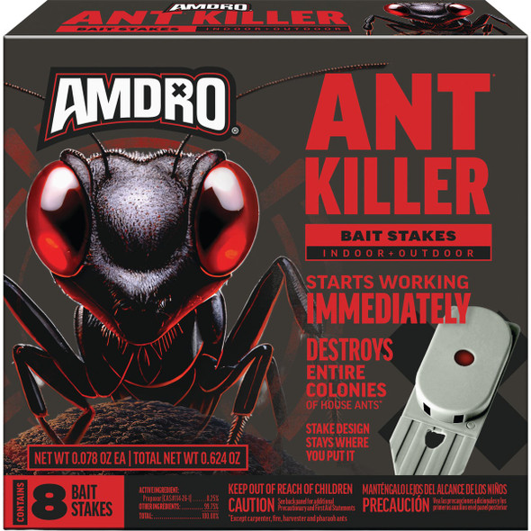 Amdro 1.28 Oz. Solid Ant Bait Stake (8-Pack) 100550455