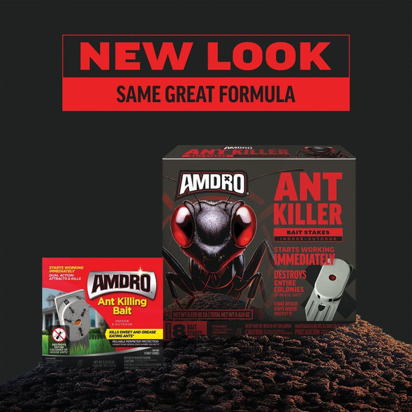 Amdro 1.28 Oz. Solid Ant Bait Stake (8-Pack) 100550455 709193