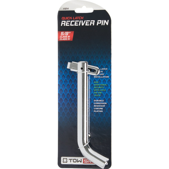 TowSmart 5-8 In. Anti-Theft Receiver Pin 1214 582186