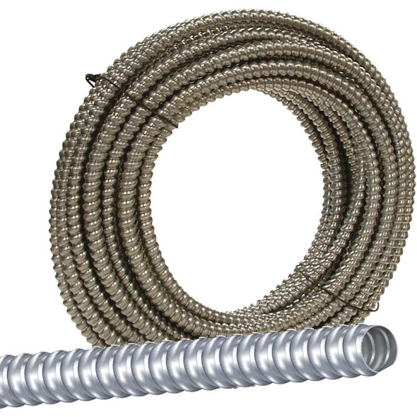 Southwire 1/2 In. x 50 Ft. Aluminum Flexible Flexible Metal Conduit 55082122