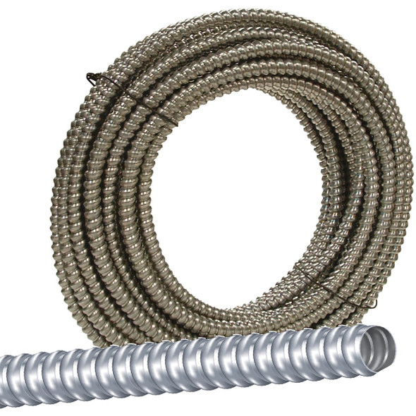 Southwire 3-4 In. x 25 Ft. Aluminum Flexible Flexible Metal Conduit 55082321 532584