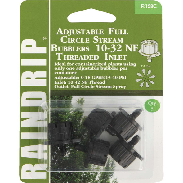 Raindrip Full Circle Adj Bubbler R158CT