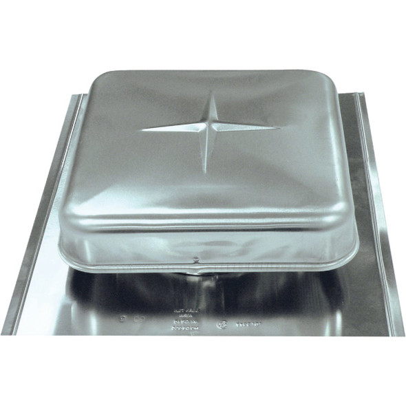 Airhawk 50 In. Mill Galvanized Steel Square Roof Vent RVG51000 Pack of 9