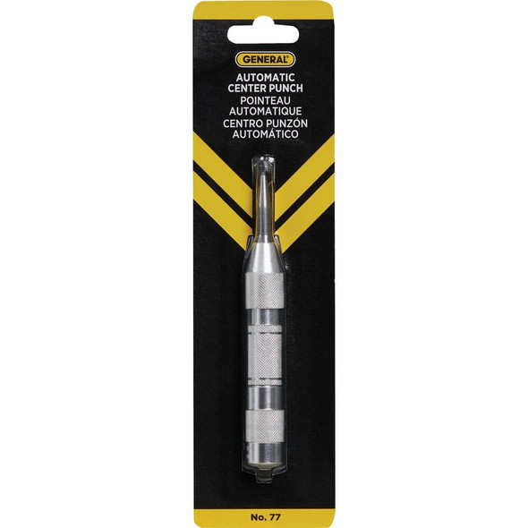 General Tools 5 In. x 5-8 In. Aluminum Automatic Center Punch 77 320447