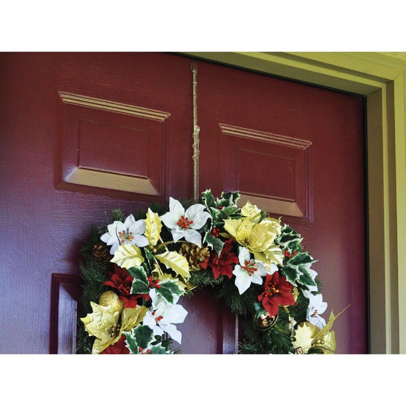 Adams 14 In. to 24 In. Adjustable Resin Wreath Hanger 9220-99-1740 902764