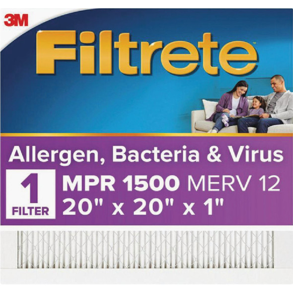 Filtrete 20x20x1 Allergen Filter 2002-4-HR