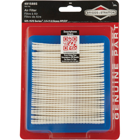 Briggs & Stratton 3.5 To 6.75 HP Paper Engine Air Filter 5043K 758861