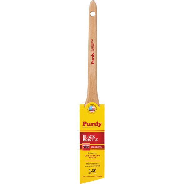 Purdy Black Bristle 1-1/2 In. Angular Trim Paint Brush 145024015
