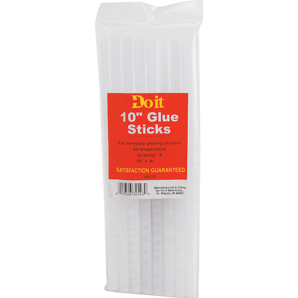 Do it 10 In. Standard Clear Hot Melt Glue (8-Pack) 349739