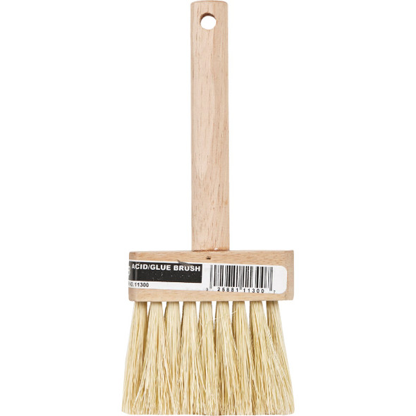 DQB 3 In. x 4-1-2 In. Tampico Fiber Handle Acid-Glue Brush 11300 770981